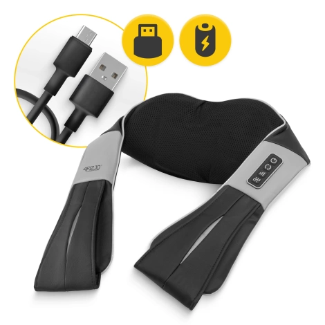 Bezdrátový masážní přístroj na krk SHIATSU ULTRA+