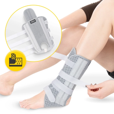 Kotníková ortéza s boční výztuhou