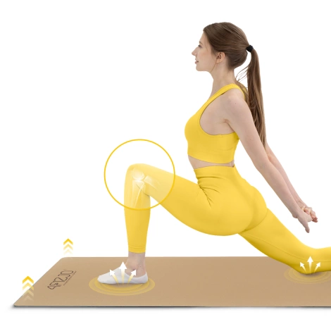 Korková podložka na jógu YOGA MAT 4 mm