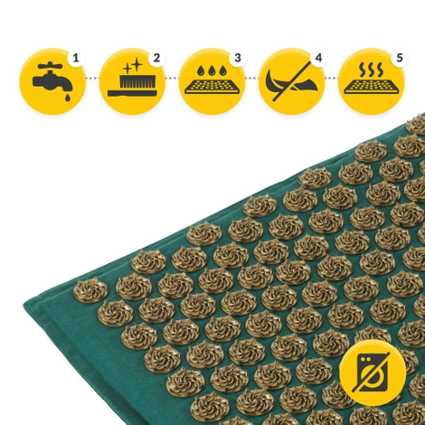 ECO akupresurní podložka s pohankovými slupkami a kokosem