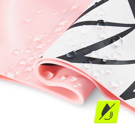 Dětská plavecká čepice TSUNAMI SHARK růžová