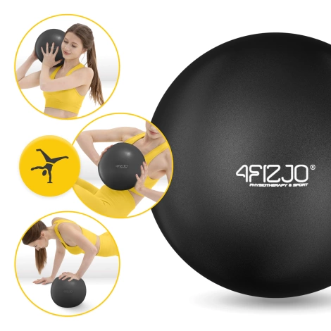 Míč na pilates 22 cm černý