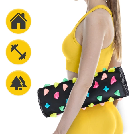 Akupresurní kamínková masážní podložka 175 x 35 cm