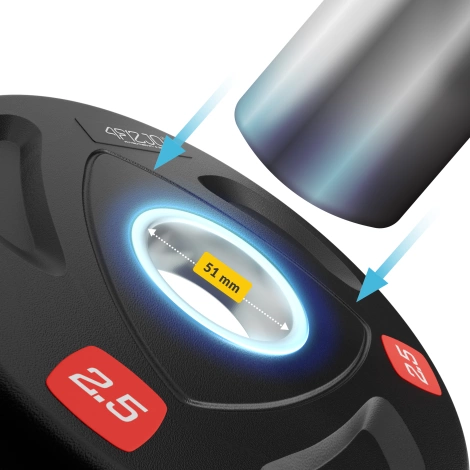 Olympijská závaží 2 x 2,5 kg