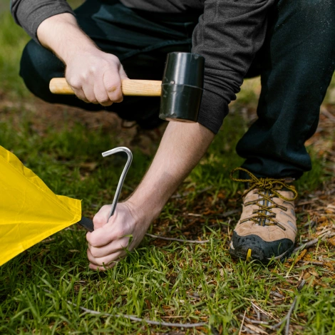 Ocelové stanové kolíky 10 ks.