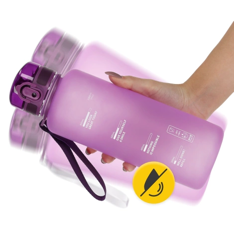 Sportovní láhev na vodu 1L růžová