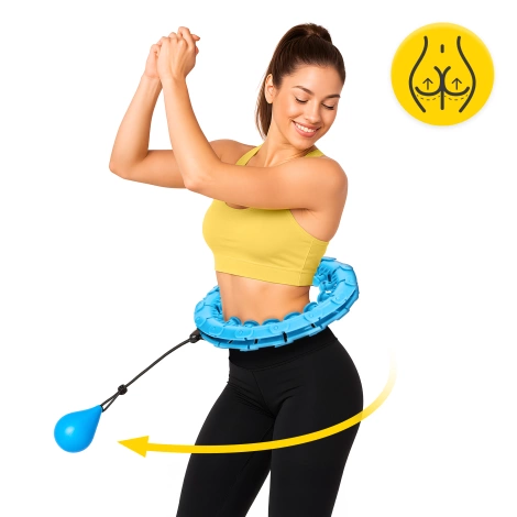 Masážní hula hoop se závažím