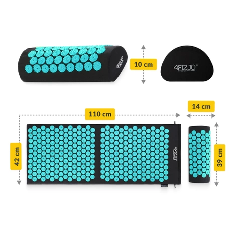 Velká akupresurní podložka s polštářkem XL