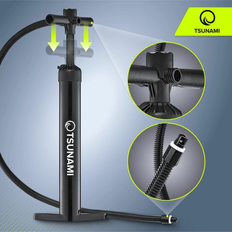 Nafukovací paddleboard SUP TSUNAMI 350cm T15 žlutý