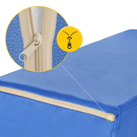 Rehabilitační masážní klín modrý