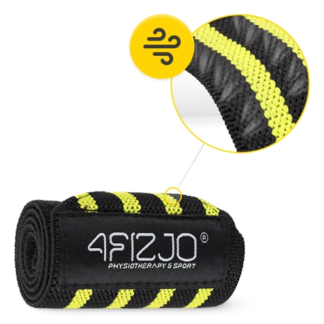 Omotávky zápěstí 2 ks. žluté