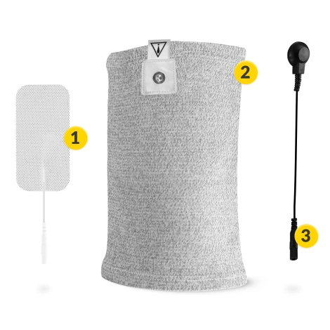 Vodivá páska pro elektrostimulaci kolena