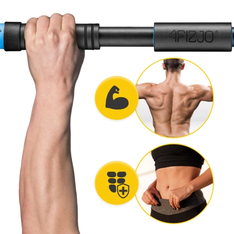 Rozpěrná dveřní hrazda modrá