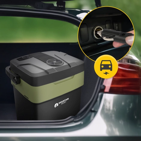 Přenosná turistická lednička Mountain Goat 29L zelená