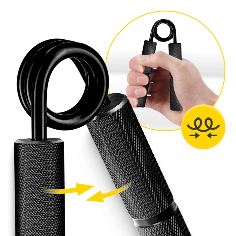 Kovový posilovač zápěstí 113 kg