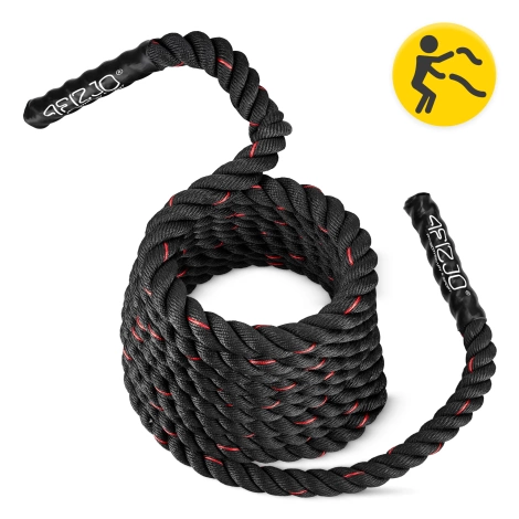 Posilovací lano POWER ROPE 9 m