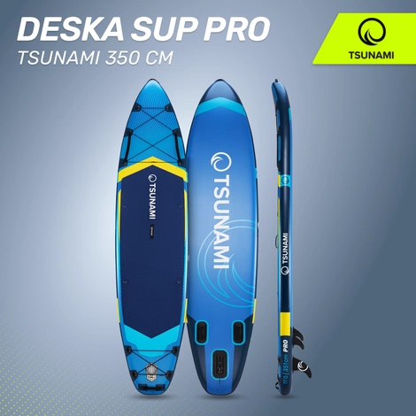 Nafukovací paddleboard SUP PRO TSUNAMI 350 cm T13 modrý