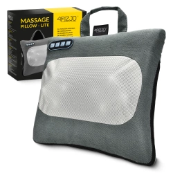 Masážní polštář s vyhříváním LITE šedý