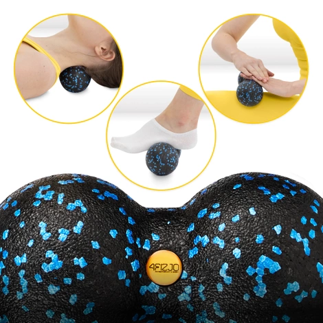 Dvojitý masážní míč EPP 8 cm