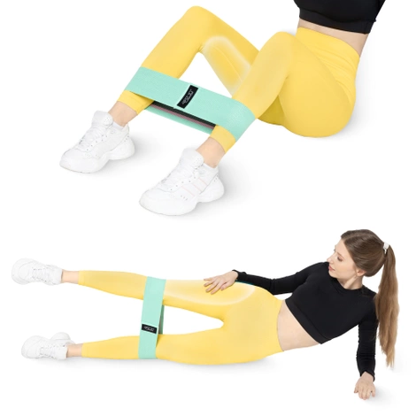 Sada 3 textilních odporových gum HIP BAND