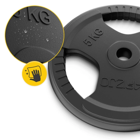 Litinové závaží 4 x 5 kg