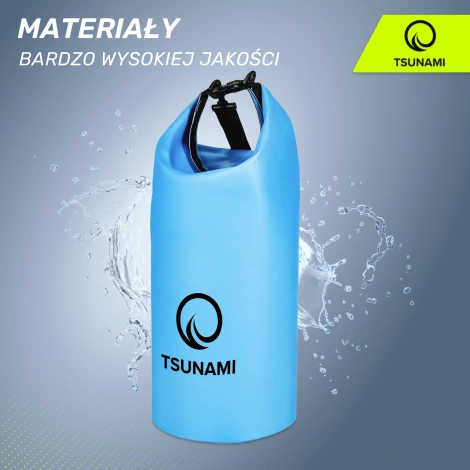 Nepromokavý vak 30 l TSUNAMI modrý