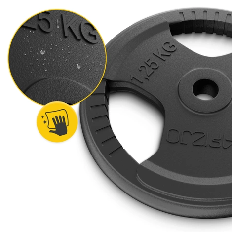 Litinová závaží 2 x 1,25 kg