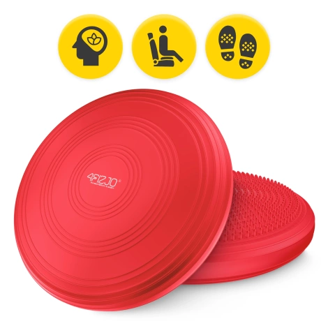 Balanční podložka MED+ 33 cm červená