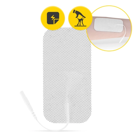 Vodivá páska pro elektrostimulaci lokte