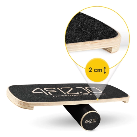 Dřevěná balanční deska TRICKBOARD