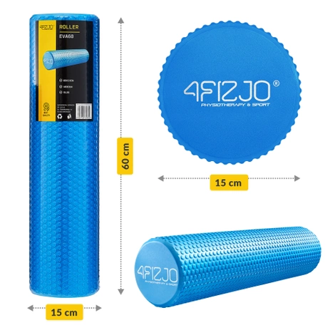 Masážní válec s výstupky CARE+ 60 cm