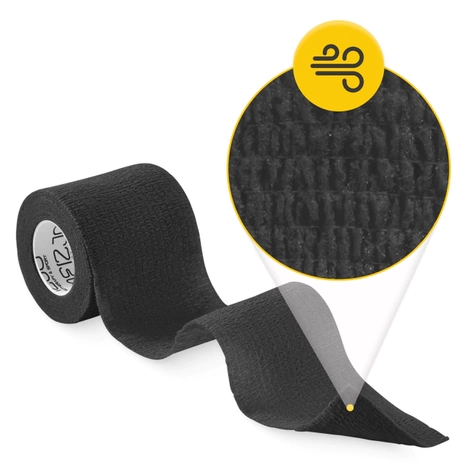 Kohezivní obinadlo 4,5 m x 5 cm černé