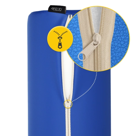 Rehabilitační masážní válec 60 x 20 cm modrý