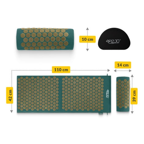 Velká akupresurní podložka s polštářem XL