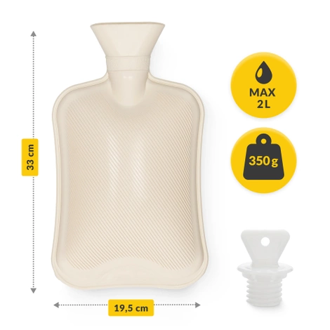 Gumový termofor 2 L