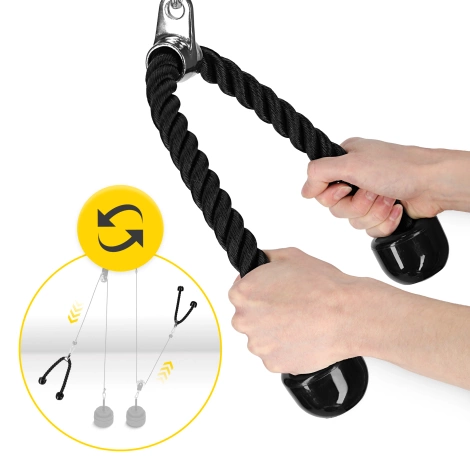 Lano na procvičování tricepsů