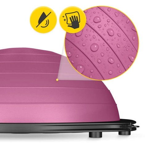 Balanční podložka s expandéry růžová