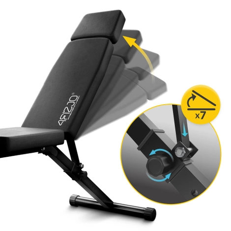 Multifunkční posilovací lavice se stojanem PRO