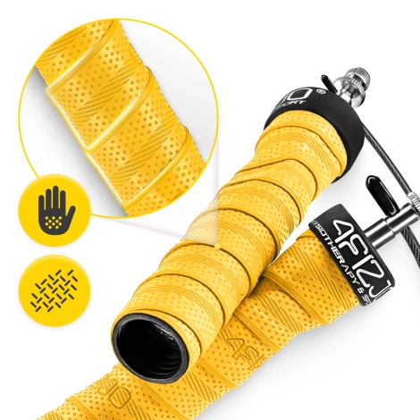 Boxerské švihadlo se zátěží 3 m žluté