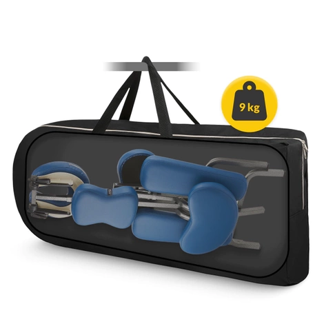 Skládací masážní židle modré