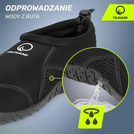 Boty do vody TSUNAMI Slip-on velikost 28