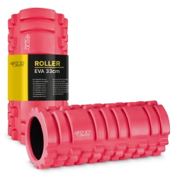 Masážní válec s výstupky EVA 33 cm růžový