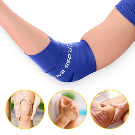 Rehabilitační páska FLOSS BAND 1,5 mm modrá