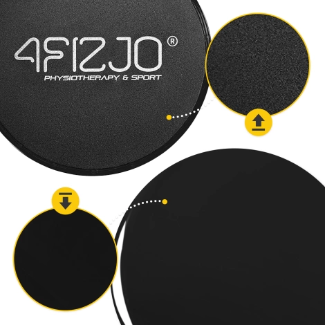 Klouzavé disky na cvičení SLIDE 2 ks.