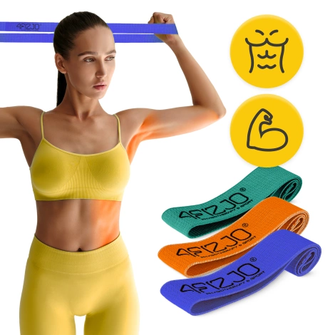 Sada odporových gum FLEX BAND 3 ks.