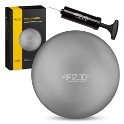 Míč na pilates 22 cm šedý