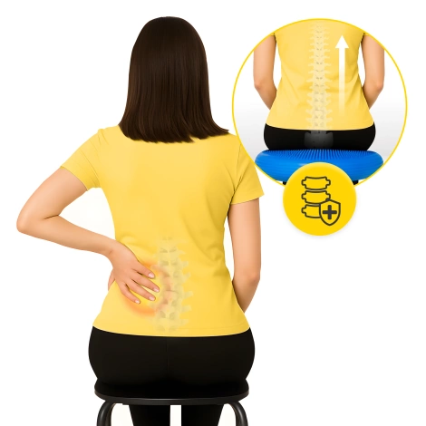 Balanční podložka MED+ 60 cm modrá