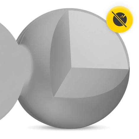 Dvojitý masážní míček DOUBLE BALL šedý