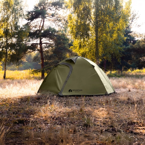 Turistický stan pro dva PRIME DUO MOUNTAIN GOAT zelený