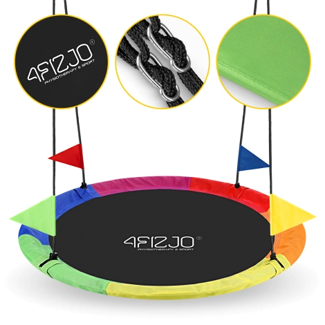 Závěsný houpací kruh XXL 120 cm